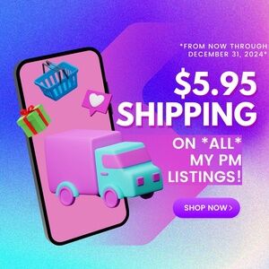 💸 ENJOY $5.95 DISCOUNT SHIPPING ON EVERY PURCHASE! 🛍️